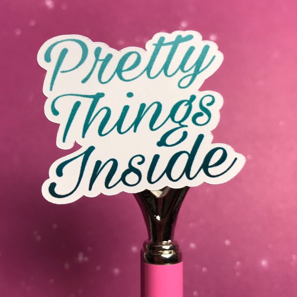 🌻 56pc/ 2 pages stickers pretty things inside - Picture 2 of 4